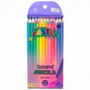 Lapiz de colores color pastel 12pc