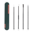 Set de extractor de puntos negro 4pc