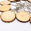Llavero diseño madera12pc