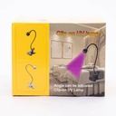 Lampara ultravioleta UV USB con pinza movible