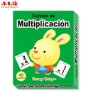 Tarjetas de matematicas 45 piezas