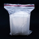 Bolsa transparente con cierre hermetico  8*12cm