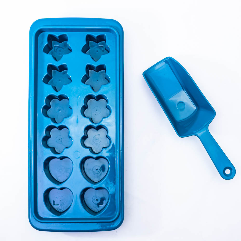 Caja para hielo con accesorios