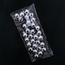 Campana de cobre plata 14mm 30 piezas