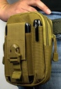 Bolso de cintura tactica vertical verde