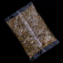 Piedra de vidrio marron 450g 5-7mm