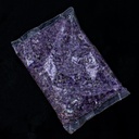 Piedra de vidrio lila 450g 5-7mm