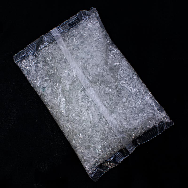 Piedra de vidrio cristal 450g 5-7mm