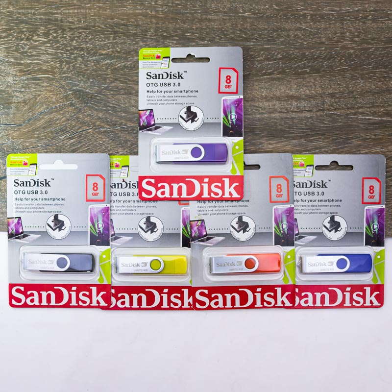 Pendrive SanDisk 8GB Dual Drive 3.0 Flash Drive