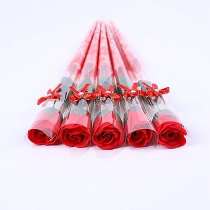 Flor de rosas de jabón