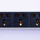 Canal de tensión de 8 tomas (2m cable)