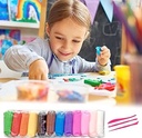 Masilla mix de color 12pc SUPER CLAY