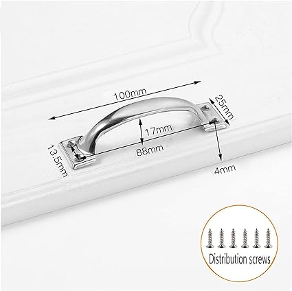 Manija para puerta de aluminio 10cm