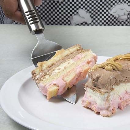 Cuchara para torta de metal