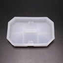 Molde de silicona porta jabón 130*90*22mm