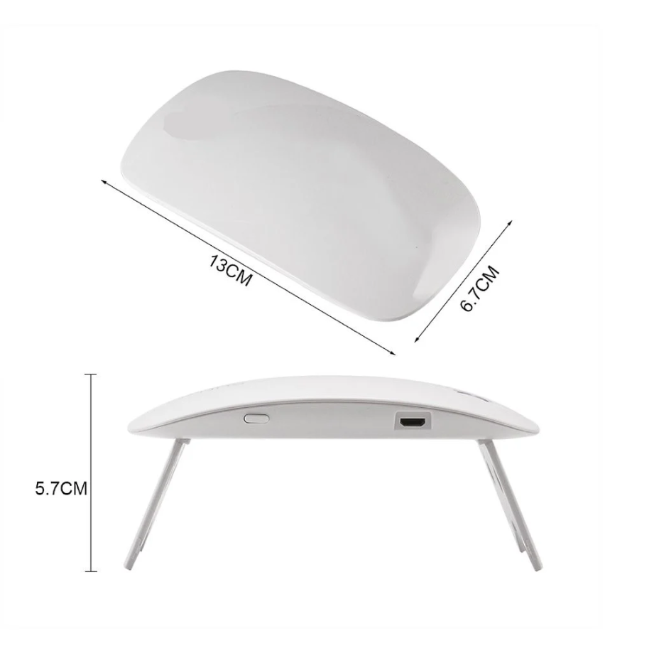 Mini lampara UV 6LED 6W (sin caja)