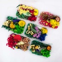 Flor seca de bricolage surtido