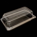 Bandeja de plastico para budin 10pc 23*13cm
