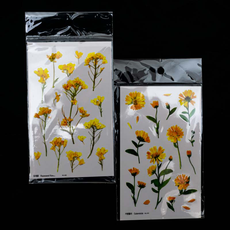 Sticker pvc flores