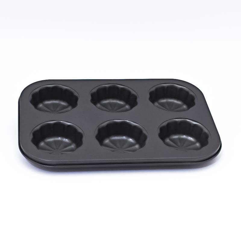 Bandeja de metal 6 moldes