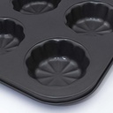Bandeja de metal 6 moldes
