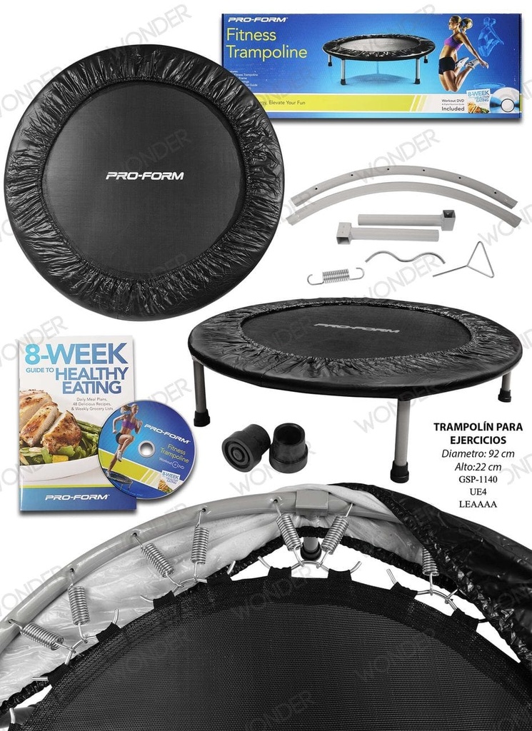 Mini trampolín para fitness
