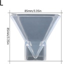 Molde de silicona pirámide 85*85mm