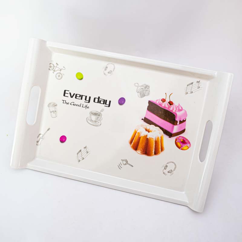 Bandeja rectangulo con diseños 45*32cm