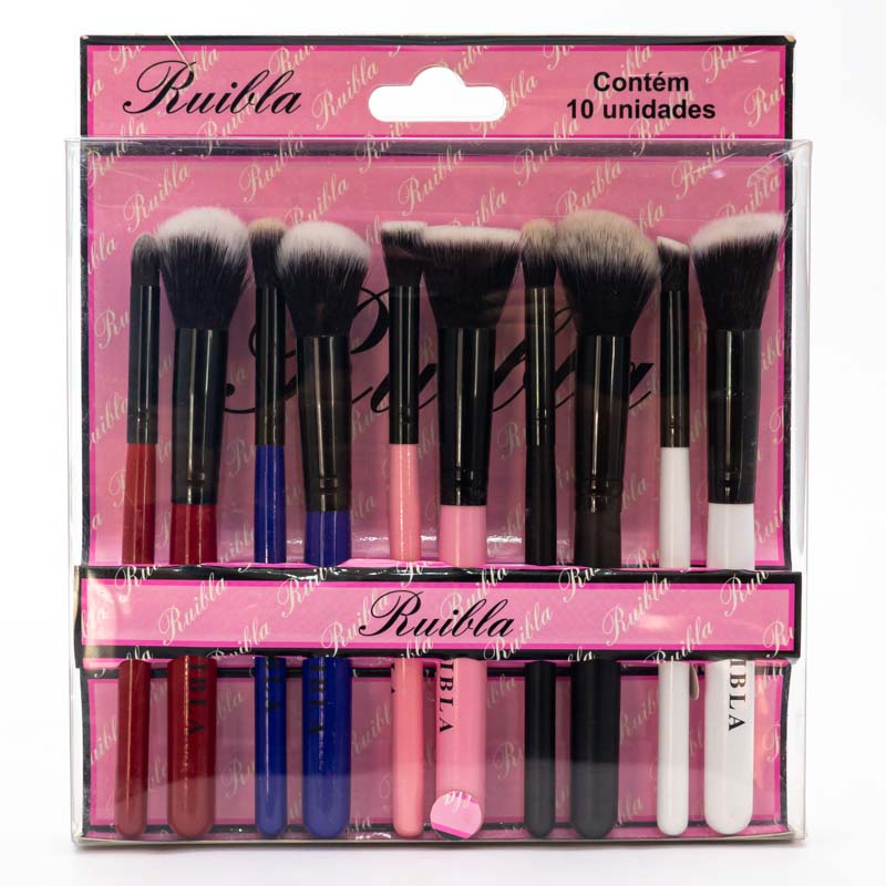 Brocha 10 piezas makeup