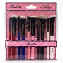 Brocha 10 piezas makeup