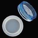 Molde de silicona cenicero con diseño 11*3.3cm