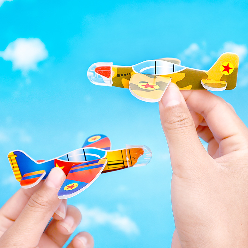 Mini avion de carton 10pc