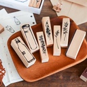 Juego de sellos 7pc