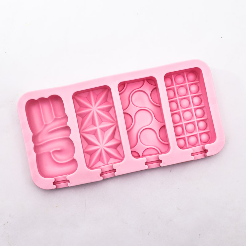 Molde de silicona para helado