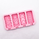 Molde de silicona para helado