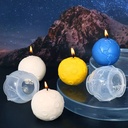 Molde de silicona diseño luna 60*57mm