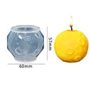 Molde de silicona diseño luna 60*57mm