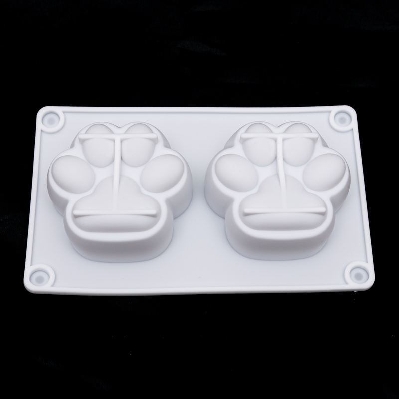 Molde de silicona pata de gato 13.5*8.3cm