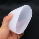 Molde de silicona cubo semicilindro 9.3*8cm