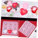 Molde de silicona diseño corazones 12.8*12cm