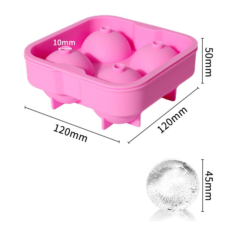 Molde de silicona para hielo 12*12*5cm