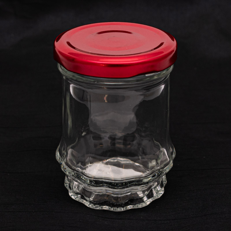 Frasco de vidrio con tapo 8.5cm 100ml