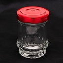Frasco de vidrio con tapa 8cm 100ml