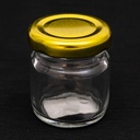 Frasco de vidrio con tapa 50ml