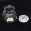 Frasco de vidrio con tapa 280ml