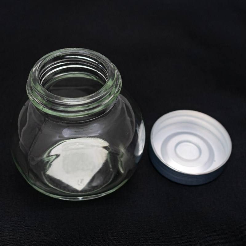 Frasco de vidrio con tapa 100ml