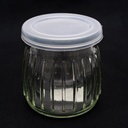 Frasco de vidrio con tapa 200ml