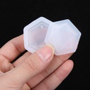 Molde de silicona dije geométrico 4*3.5cm