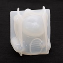 Molde de silicona gato de la suerte 6*7cm