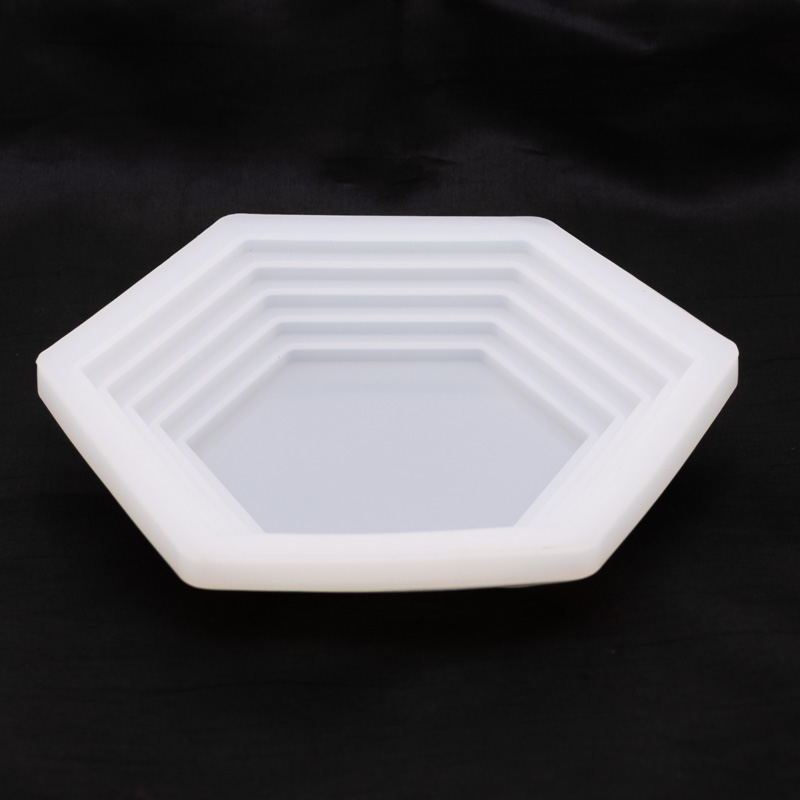 Molde de silicona plato geométrico 160*160mm